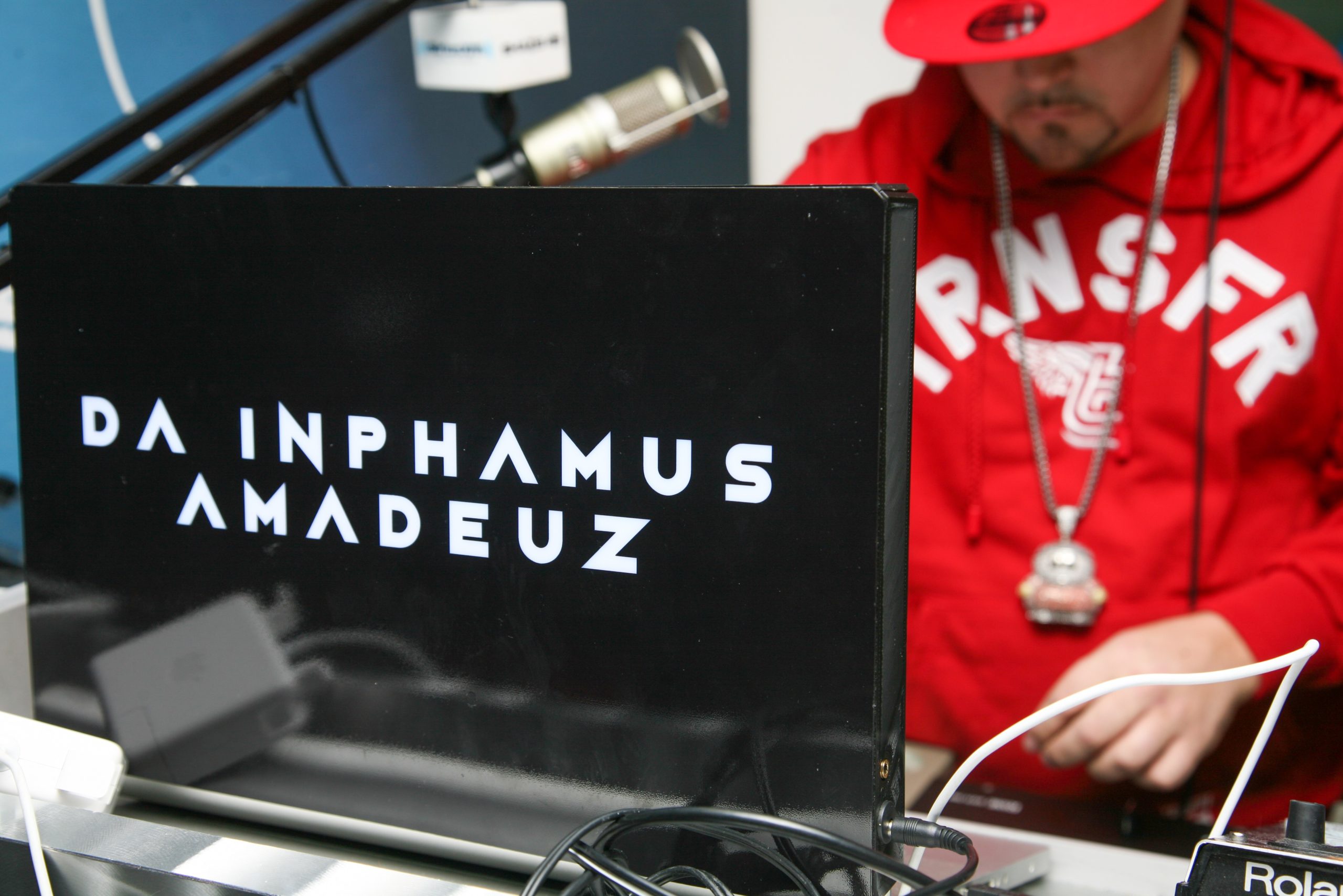 Da Inphamus Amadeuz Mixing LIVE on SiriusXm Shade 45