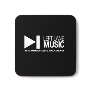 The Punchline Academy "Left Lane Music" Coaster