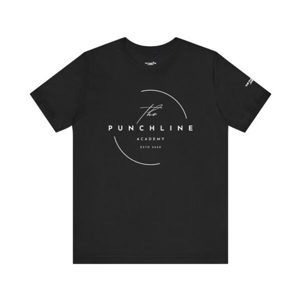 The Punchline Academy Script Logo T-Shirt - Image 2