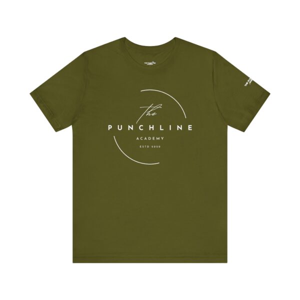The Punchline Academy Script Logo T-Shirt - Image 6