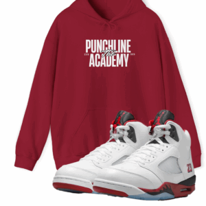 The Punchline Academy Bold Logo Unisex Hoodie Description: