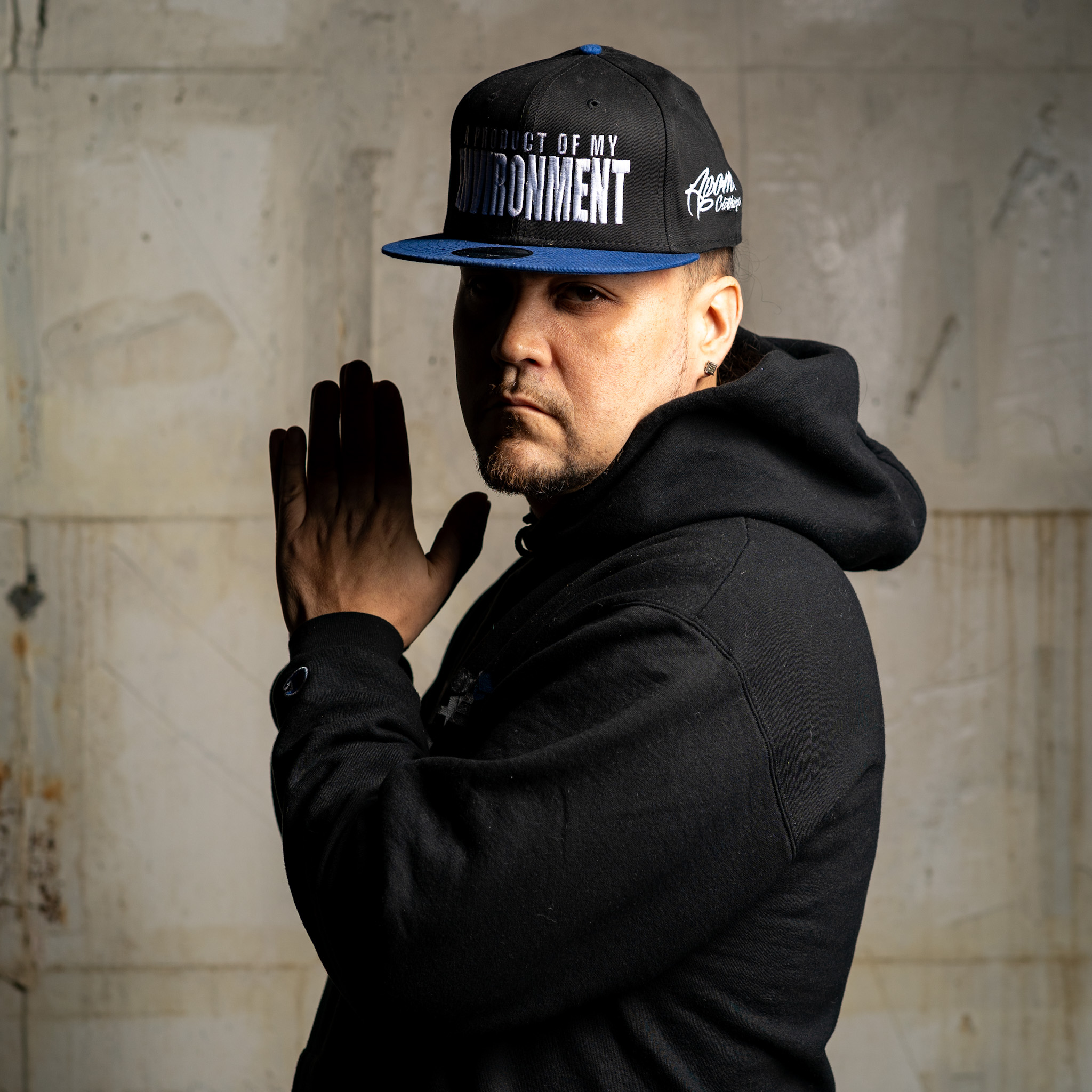 Da Inphamus Amadeuz host of The Punchline Academy on Shade 45